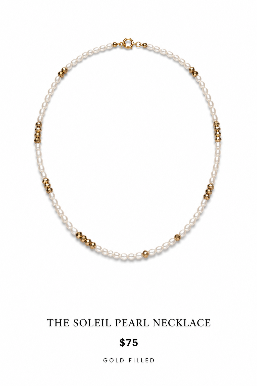 The Soleil Pearl Necklace