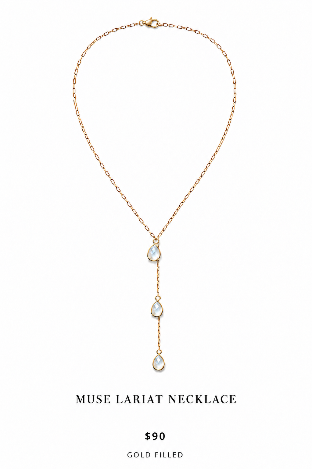 Muse Lariat Necklace