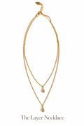 The Layer Necklace on a clean white background
